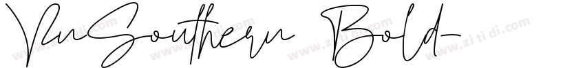 VnSouthern Bold字体转换
